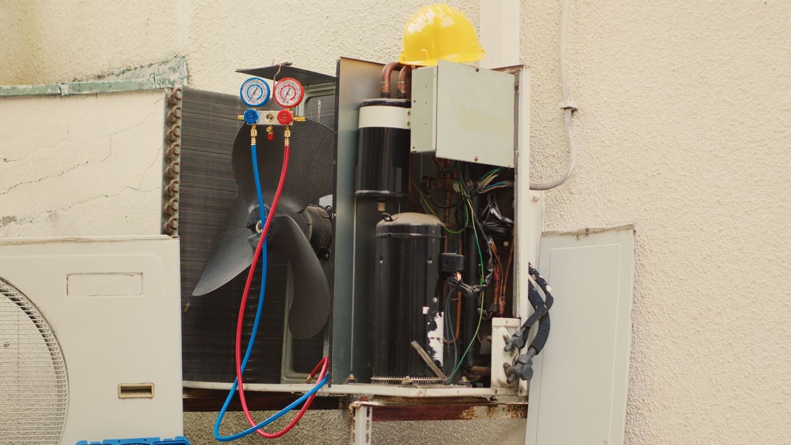 fixing bad AC capacitor